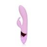 Ultra Soft Silicone Rabbit Vibrator - Exotic Fuchsia