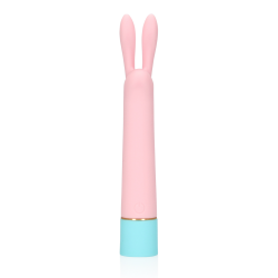 Mini Rabbit Vibrator with USB Charger - Cherry Chiffon