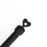 Beginners Silicone Whip - Black