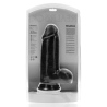 Extra Thick Straight with Balls 9 / 23 cm - Black