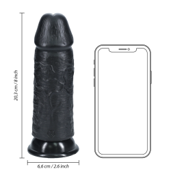Extra Thick Straight without Balls 8 / 20,3 cm - Black