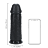 Extra Thick Straight without Balls 10 / 25,4 cm - Black