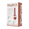 Vibrating Regular Curved Cock - 6 / 15,5 cm - Tan