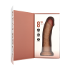Vibrating Regular Curved Cock - 8 / 20,5 cm - Tan