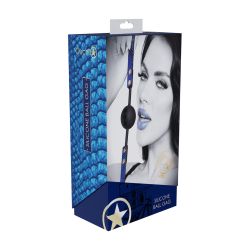 Florence Collection - Silicone Ball Gag - Blue