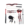Milan Collection - Kit with Bag - Black/Red