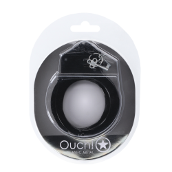 Classic Metal Handcuffs - Black