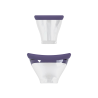 Sensual - Rechargeable Vulva and Breast Pump - Purple