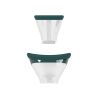 Exquisite - Rechargeable Vulva and Breast Pump - Forest Green