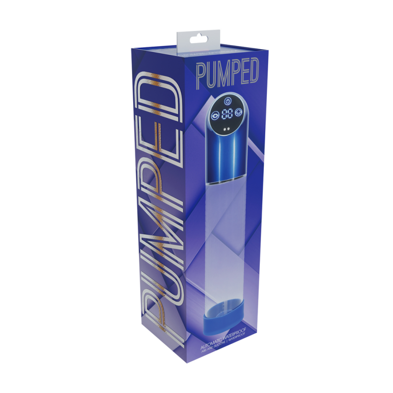 Automatic Waterproof Pump - Metal Blue