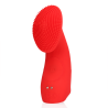 Textured Finger Vibrator - Sunrise Red