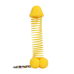 Super Dicky - Keychain - Yellow