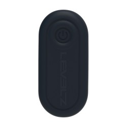Remote Control Beaded Vibrating Silicone Anal Plug - Black
