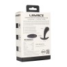 Vibrating Silicone Prostate Stimulator Anal Plug - S - Black