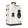 Digital Vibrating Silicone Penis Head Stimulator with Tentacles - Black