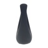 Vibrating Liquid Silicone Cock and Ball Ring - Black