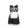 French Maid Costume - S/M - Black