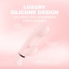 Mystique - Ribbed Rabbit Vibrator - Pink
