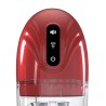 SonicPull - Suction and Vibration Masturbator Pump - Multimedia Enhanced - Metallic Red