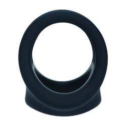 Silicone Cock and Ball Harness - Black
