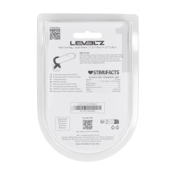 Pencil Liquid Silicone Cockring - Black