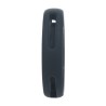 Classic Grooved Silicone Cock and Ball Ring - Black