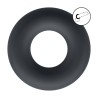 Liquid Silicone Cockring - S - Black