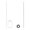 Ergo Liquid Silicone Cockring - Black