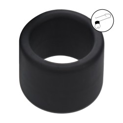 Liquid Silicone Ball Strap - L - 34mm - Black