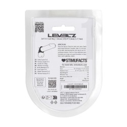 Soft Tri O Silicone Cockring - Black