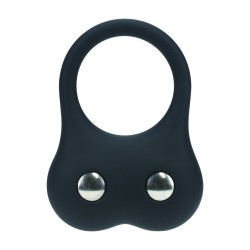 Silicone Training Cockring - M - Black