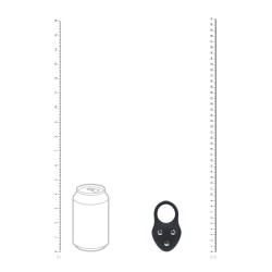 Silicone Training Cockring - L - Black