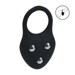 Silicone Training Cockring - L - Black