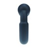 Metal and Silicone Cockring - Black