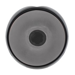 Virtuo - Suction and Vibration Masturbator Pump with Phone Attachment - Gun Metal