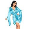 Samira peignoir turquoise