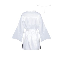 Sara peignoir white
