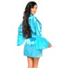 Marlene peignoir turquoise