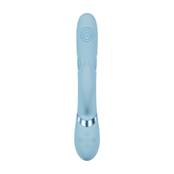 Pallina - G-Spot Vibrating and Tapping Beads Clitoral Stimulator - Blue