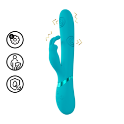Mimi - G-Spot Vibrating and Tapping Rabbit - Blue
