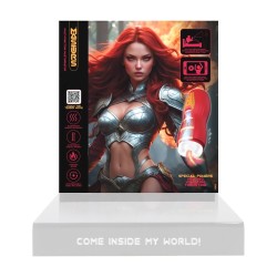 Solara - Fire Sorceress - Display Inlay