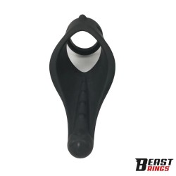 Double Penis Ring Solid Silicone 37/45 mm
