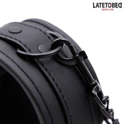 Solid black wrist