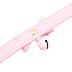 Golden Kitty Cat Collar with Bell