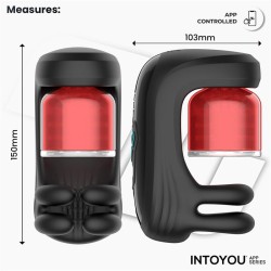 Torky Compressing Rotating Masturbator with App