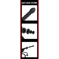 Ribbed Dong Easy-Lock 19 cm