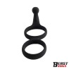 Double Penis Ring Solid Silicone 50/40 mm