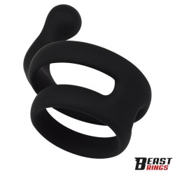 Double Penis Ring Solid Silicone 50/40 mm