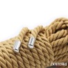 Bondage Rope with Metal Details  10m
