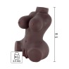 Ebony Fuck Goddess Mastubator 2.5 kg